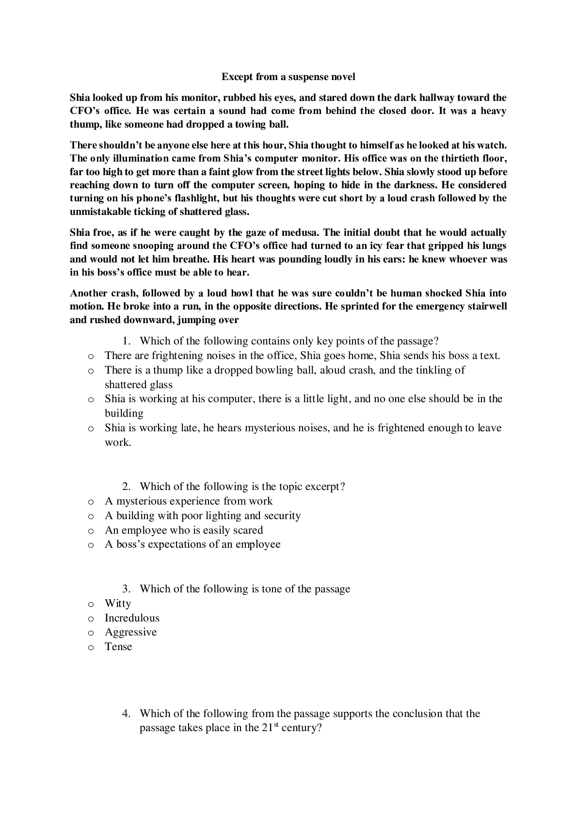 Preview image for ATI TEAS 7 Reading